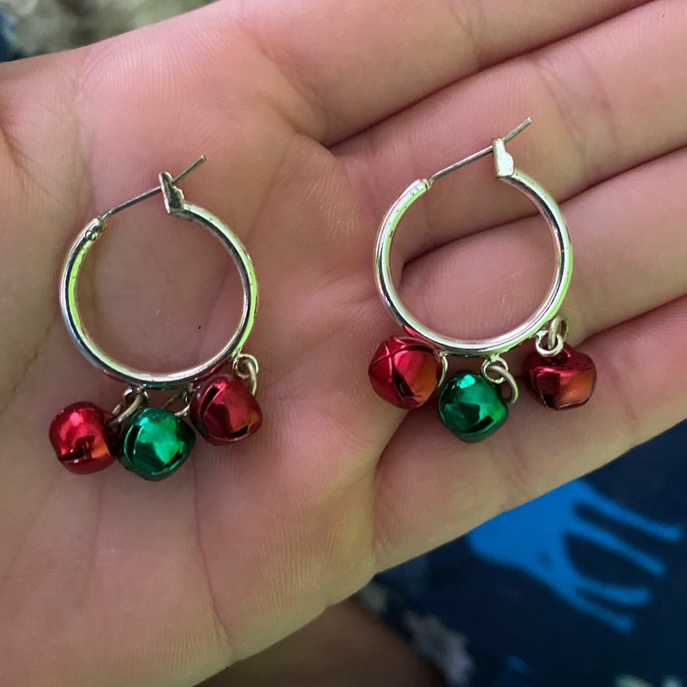 Christmas earrings